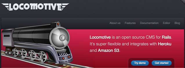 Locomotive cms - open source content management system